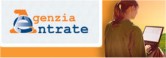 Logo Agenzia Entrate con figura femminile